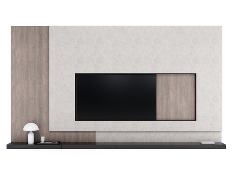 Modern TV cabinet Wall