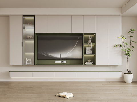 Modern TV Wall