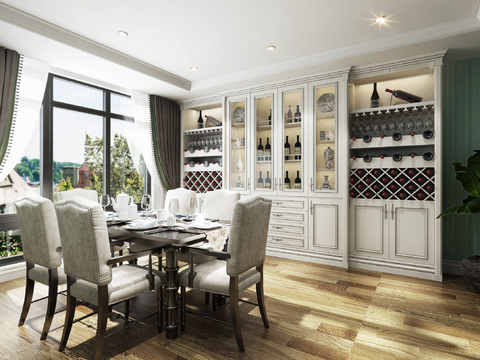 European Restaurant Wine Cabinet