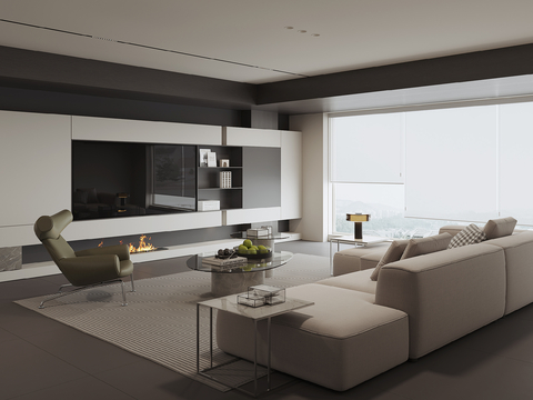 Modern Home Living Room