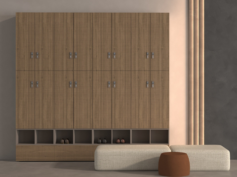 Modern Locker Locker Locker Wardrobe