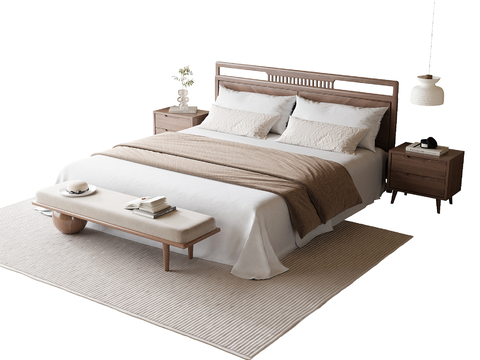 Modern Double Bed