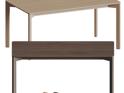 EDRA modern dining table solid wood dining table