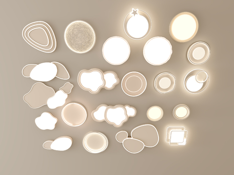 Modern ceiling lamp cloud ceiling lamp