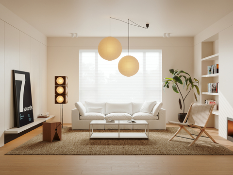 Mid-century Style Living Room