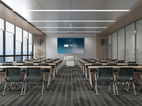 Modern Conference Room Training Room