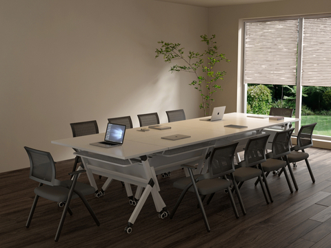 Modern Conference Table and Chair