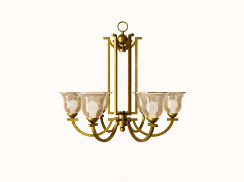 European-style chandelier