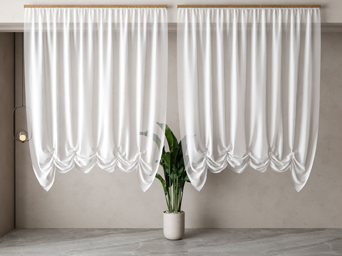 Modern Window Screen Curtain