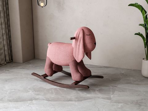 American children's horse stool