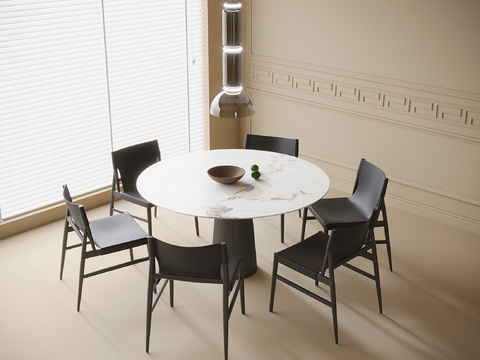 Modern Dining Table and Chair