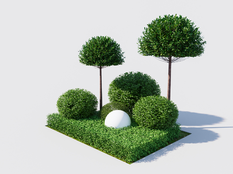 shrub ball commercial greening