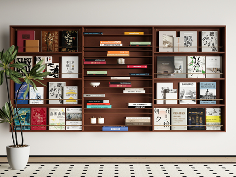 Modern Bookshelf Wall Hanging Bookshelf