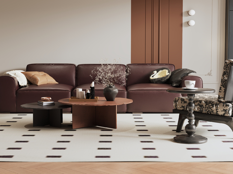 Middle-style multiplayer sofa