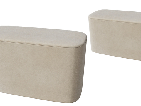 Low Stool Fabric Sofa Stool Bench