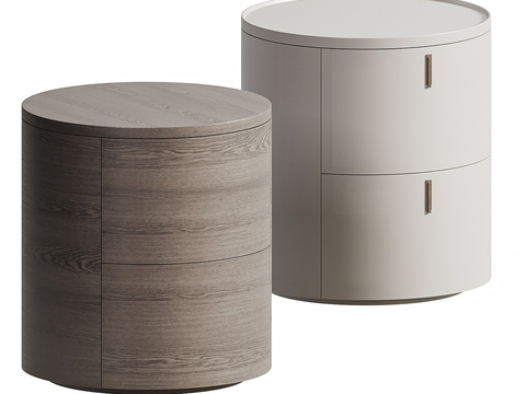 Koza Home Modern Bedside Cabinet