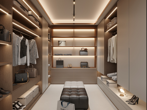 Modern Cloakroom