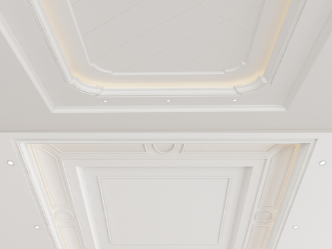 European-style ceiling