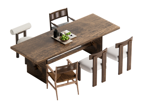 Quiet Wind Dining Table and Chair