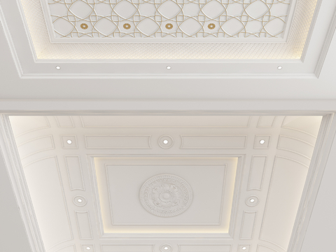 European-style ceiling