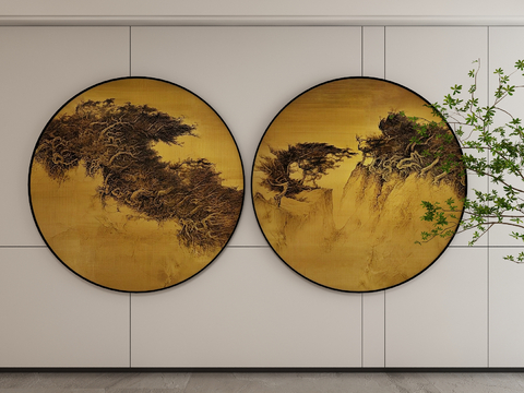 Neo-Chinese Style Decorative Hanging Painting