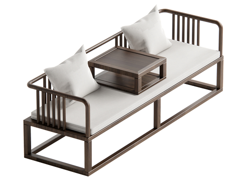 New Chinese-style Arhat Bed