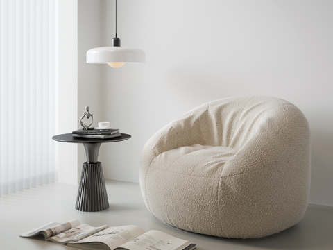 Cream Style Beanbag