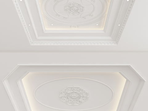 European-style ceiling