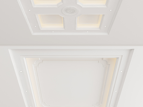 European-style ceiling