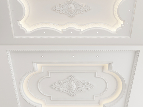 European-style ceiling