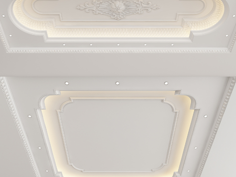 European-style ceiling