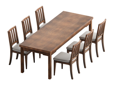 Modern Dining Table and Chair