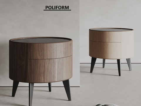 poliform modern bedside table