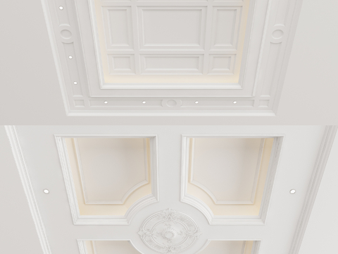 European-style ceiling