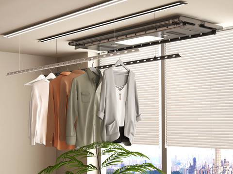 Invisible drying rack electric drying rack lifting drying rack