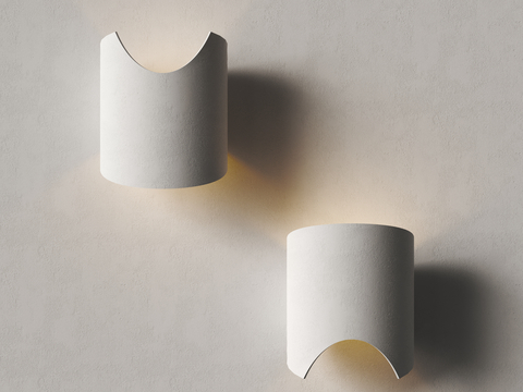 Modern wall lamp gypsum wall lamp