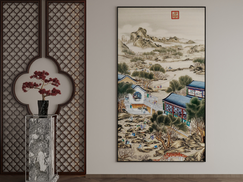 New Chinese Decorative Painting