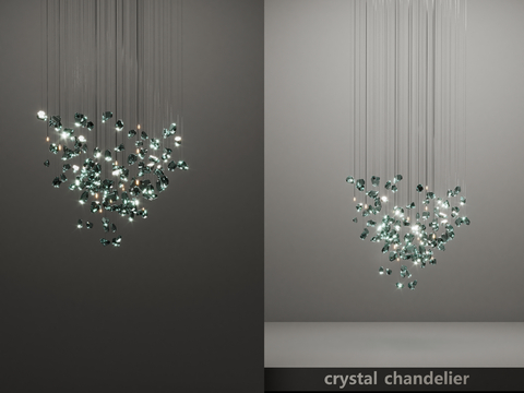 TECTA modern crystal chandelier glass chandelier