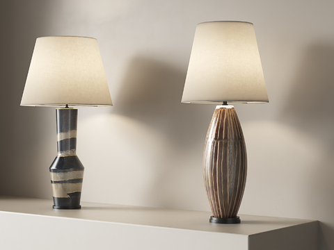 Mid-century Style Table Lamp