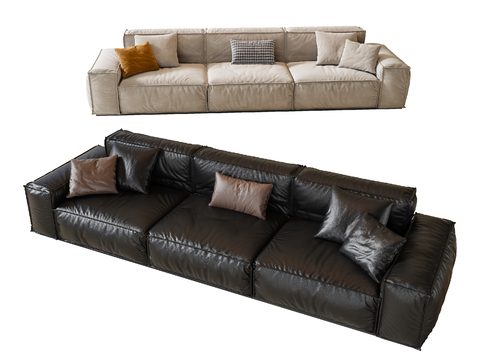 Modern Couch leather sofa