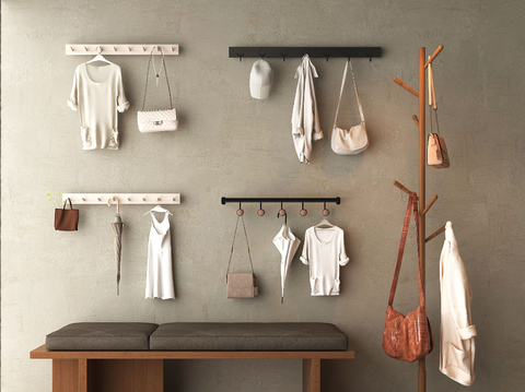 Hook Clothes Hanging Clothes Rack