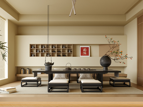 New Chinese Tatami Tea Room