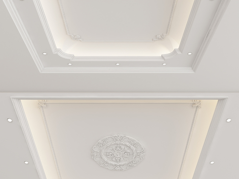 European-style ceiling