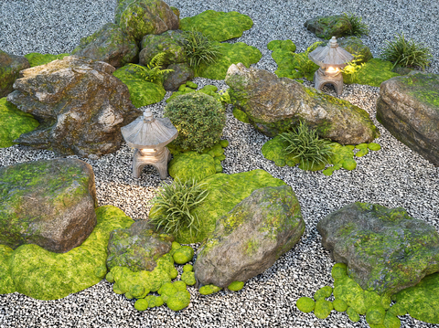 landscape landscaping stone micro terrain