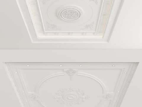 European-style ceiling