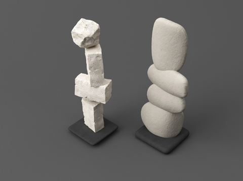 Gypsum sculpture art ornaments