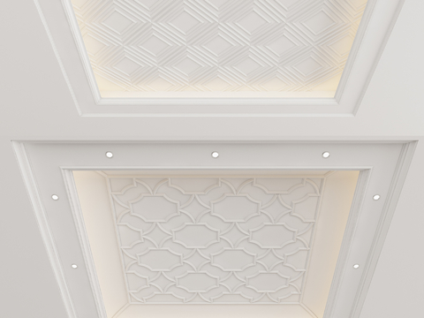 European-style ceiling