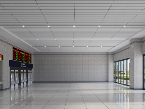 Modern Station Ticket Hall