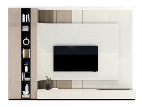 TV Wall cabinet integrated