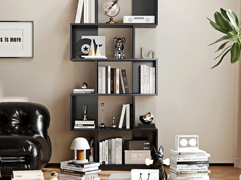 Modern Open Bookcase